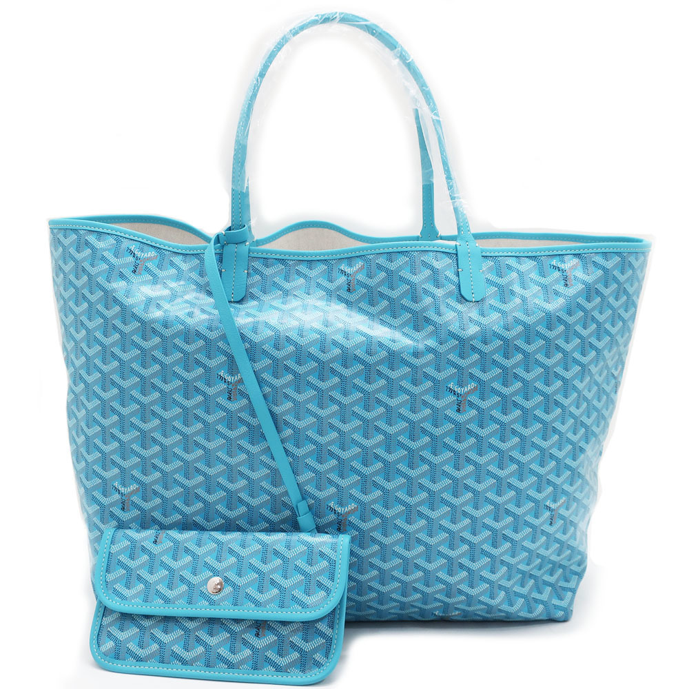 Goyard Tote Saint-Louis GM Blue Bag - Picture 2 of 9
